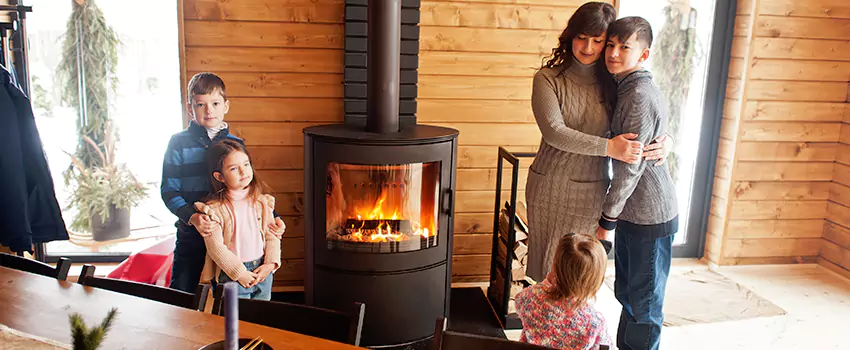 Morso Cast Iron Fireplace Insert Installation in Bridgeview, Illinois