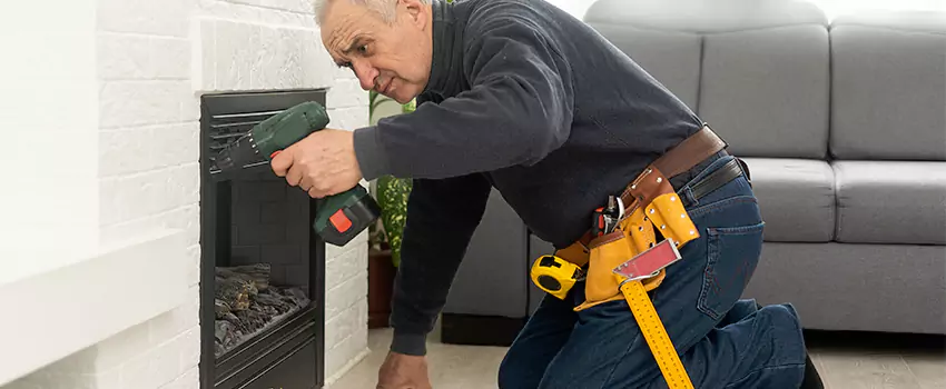 New Indoor Fireplace Installation in Bridgeview, Illinois