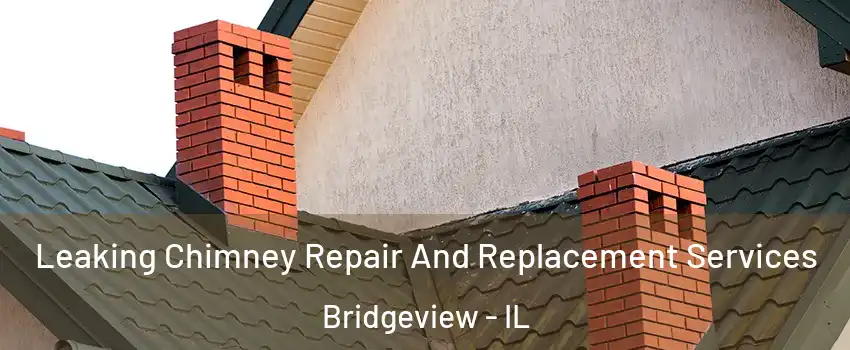  Leaking Chimney Repair And Replacement Services Bridgeview - IL